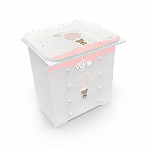 Матрасик для пеленания мягкий Nuovita Cute Bear, 82 х 72, белый (Nuovita, NUO-CoCUB_4301)